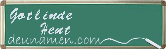 Gotlinde Hent Visitenkarte